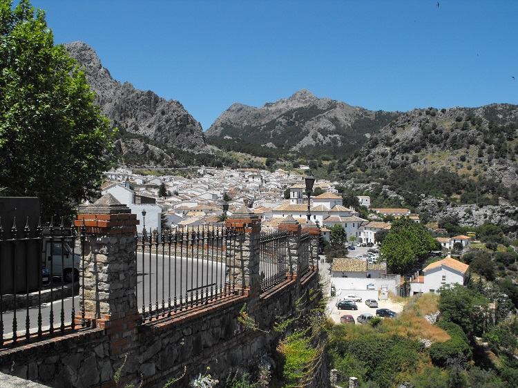 Nationalparken og den hvide andalusisk landsby Grazalema