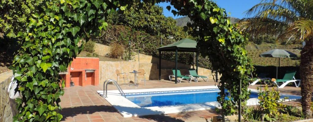 Traditionel finca med pool nær den hvide landsby Frigiliana