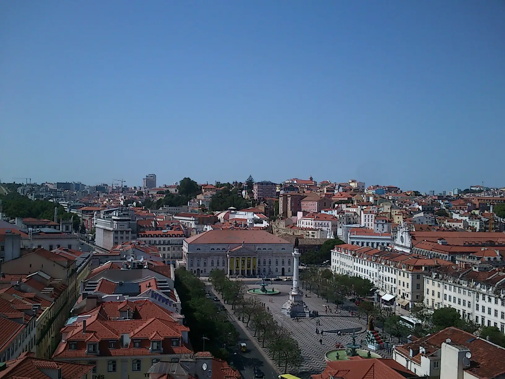 Praça Martim Moniz-pladsen i Lissabon