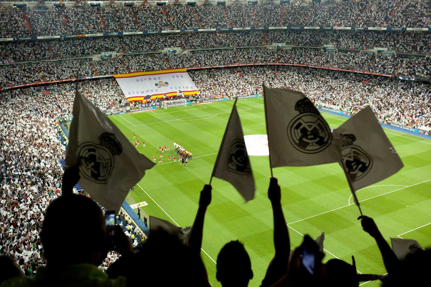 Real Madrid´s Santiago Bernabeu