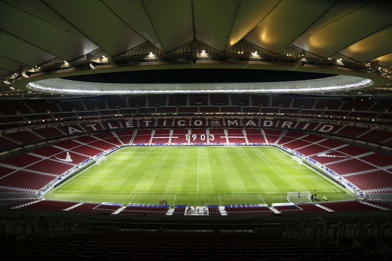 Atletico Madrids stadion Wanda Metropolitano